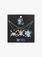 One Piece Monster Trio Charm Necklace Set