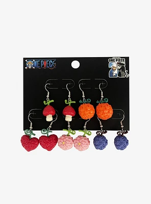 One Piece Devil Fruit Charm Earring Set