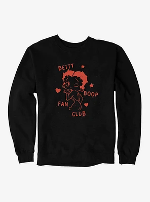 Betty Boop Stars And Hearts Sweatshirt