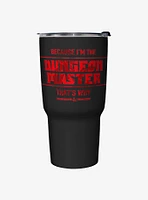 Dungeons & Dragons I'm The Dungeon Master Travel Mug