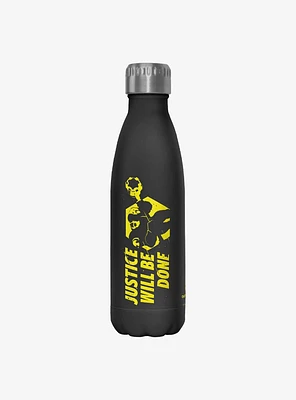 Overwatch Reinhardt Justice Will Be Done Stainless Steel Water Bottle