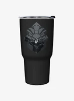 Overwatch Reinhardt Hammer Badge Travel Mug