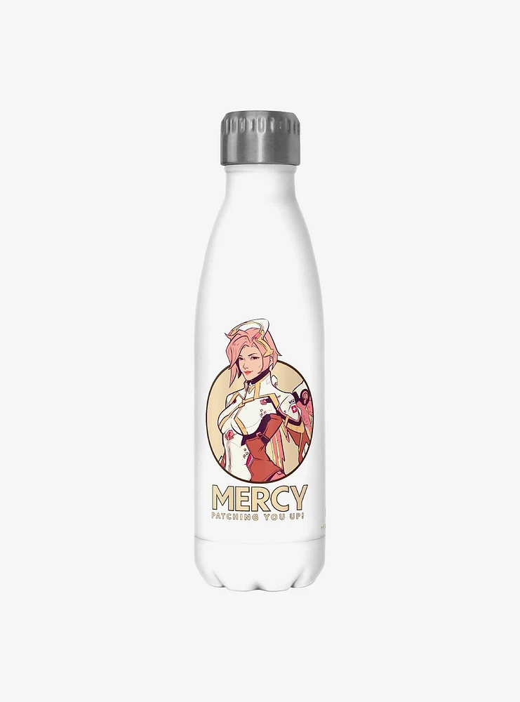 Overwatch Mercy Patching You Up Stainless Steel Water Bottle