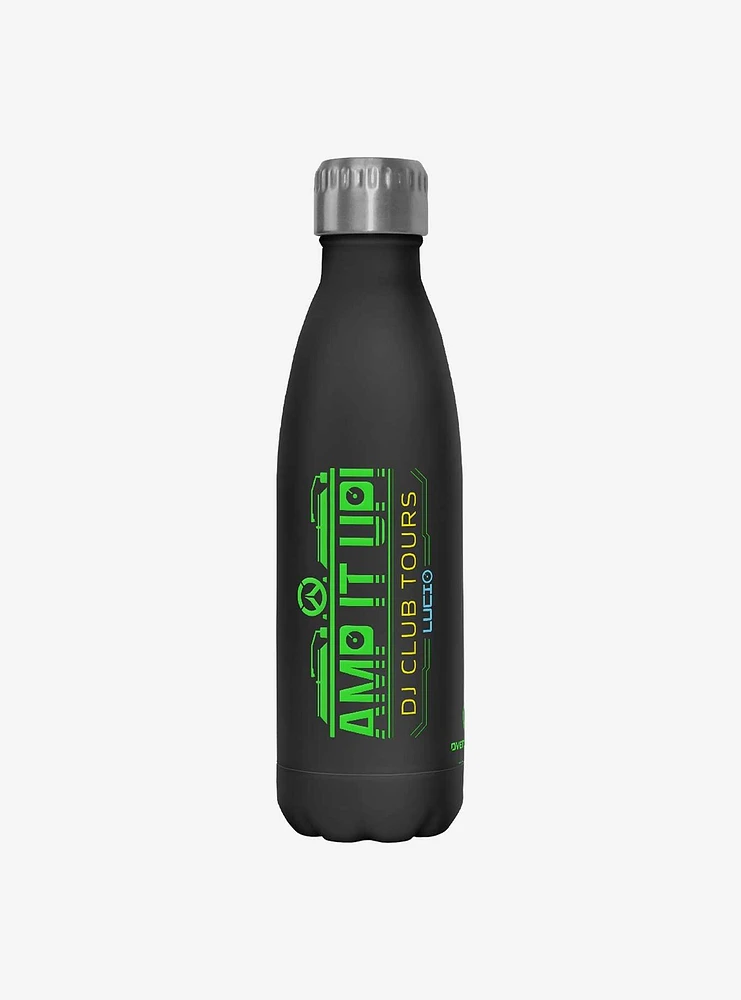 Overwatch Lucio Amping It Up Stainless Steel Water Bottle