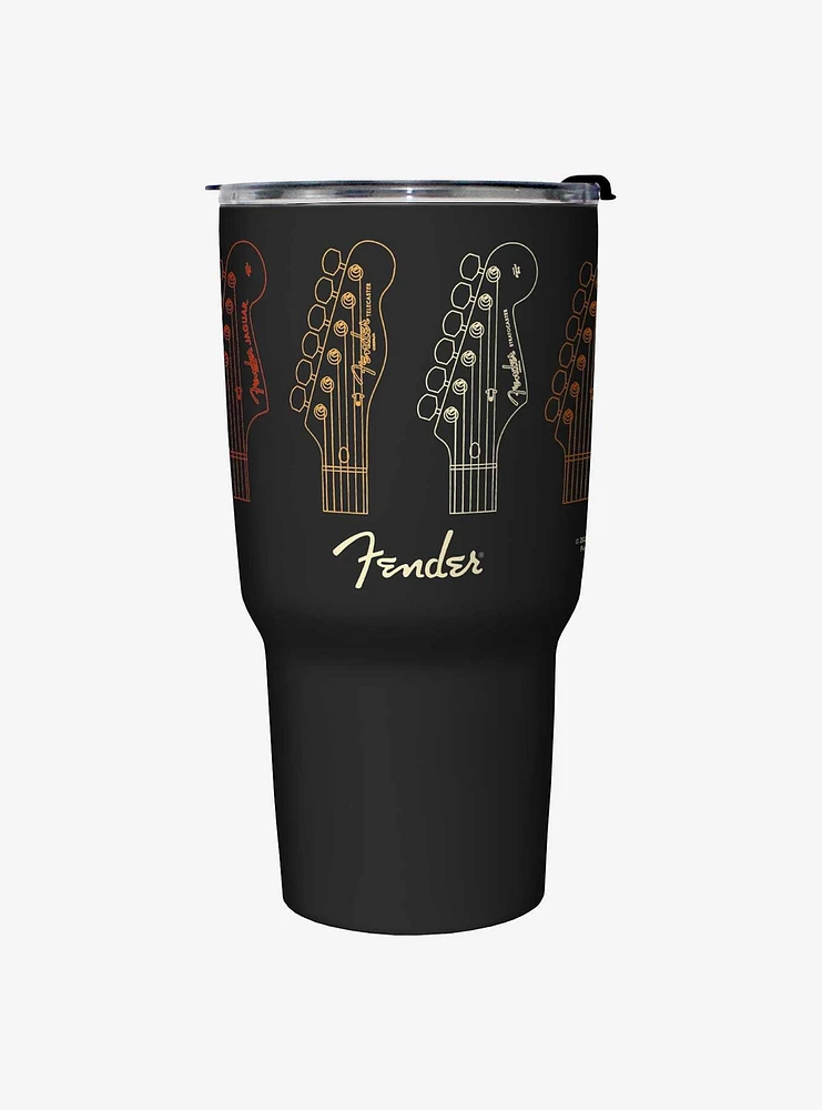 Fender Fall Colored Stocks Travel Mug