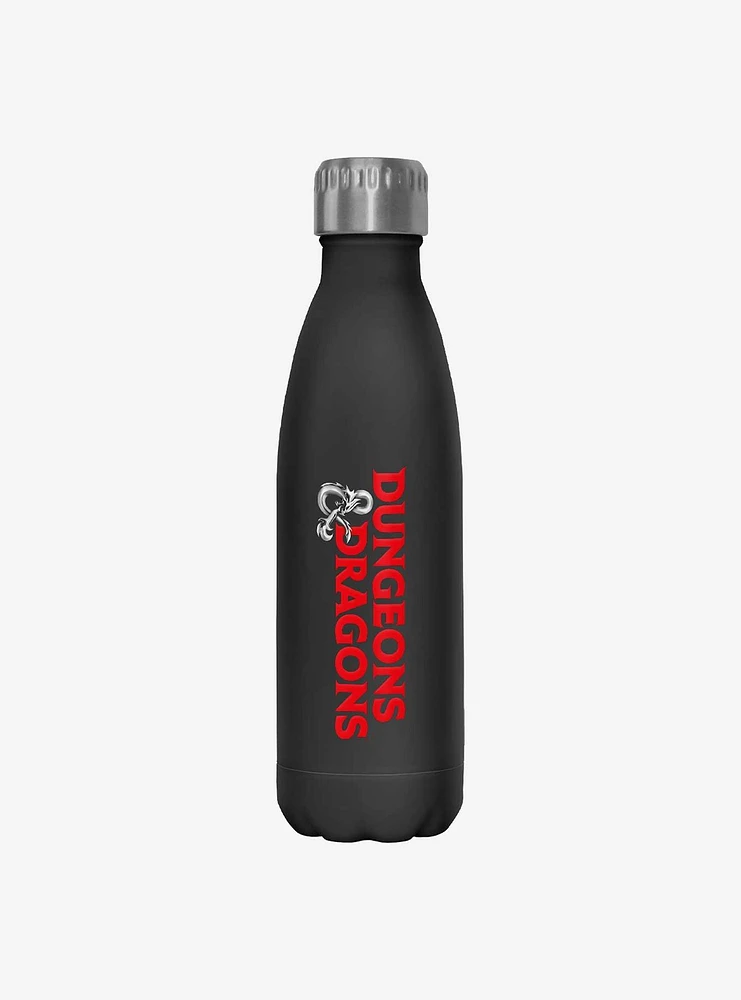 Dungeons & Dragons Rendered Logo Stainless Steel Water Bottle