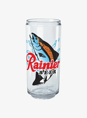 Pabst Blue Ribbon Rainier Fishing Salmon Can Cup