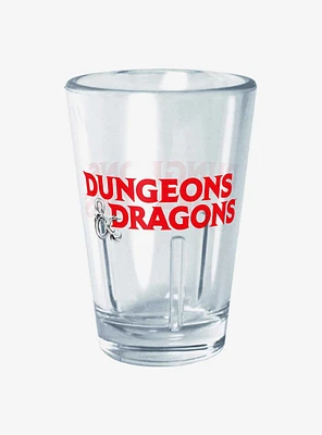 Dungeons & Dragons Rendered Logo Mini Glass