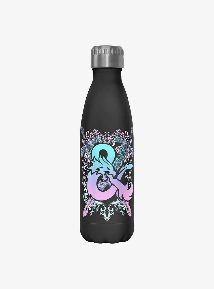 Dungeons & Dragons Pastel Logo Stainless Steel Water Bottle