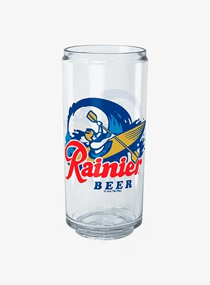 Pabst Blue Ribbon Kayak And Rainier Beer Can Cup