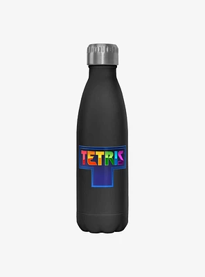 Tetris Big Logo Stainless Steel Water Bottle