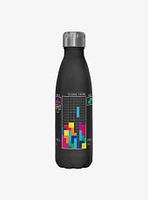 Tetris Scoreboard Stainless Steel Water Bottle