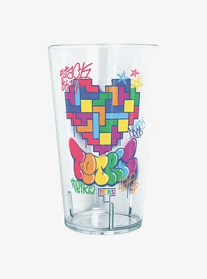 Tetris Graffiti Heart Tritan Cup