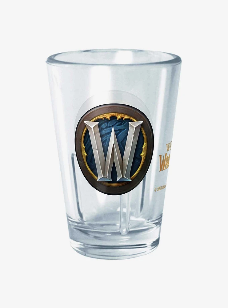 World of Warcraft Classic Logo Mini Glass