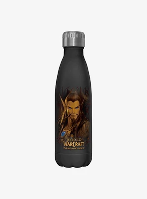 World of Warcraft Nozdormu Bronze Dragon Logo Stainless Steel Water Bottle