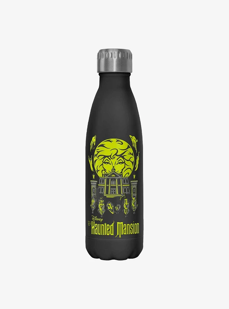 Disney The Haunted Mansion Madame Leota Ghosts Stainless Steel Water Bottle