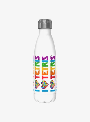 Tetris I Love Tetris Stainless Steel Water Bottle