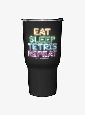 Tetris Eat Sleep Tetris Travel Mug