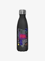 Tetris Stacking Fun Stainless Steel Water Bottle