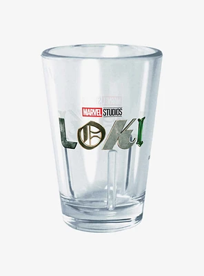 Marvel Loki Logo Mini Glass