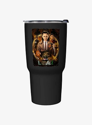 Marvel Loki Group Poster Travel Mug