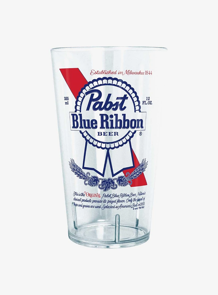 Pabst Blue Ribbon Blue Ribbon Label Tritan Cup