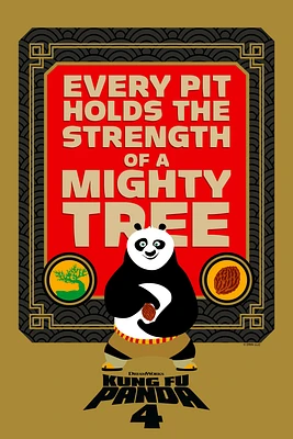 Kung Fu Panda 4 Mighty Tree Poster