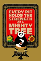 Kung Fu Panda 4 Mighty Tree Poster