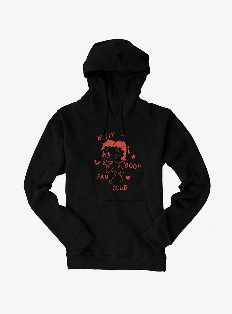 Betty Boop Stars And Hearts Hoodie