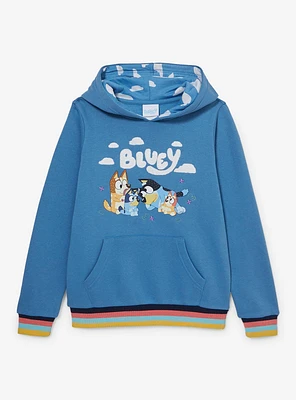 Bluey Family Portrait Youth Hoodie - BoxLunch Exclusive