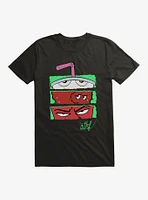 Aqua Teen Hunger Force Match 3 Face Tiles T-Shirt