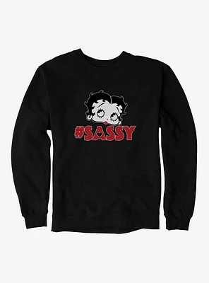 Betty Boop Hashtag Sassy Sweatshirt