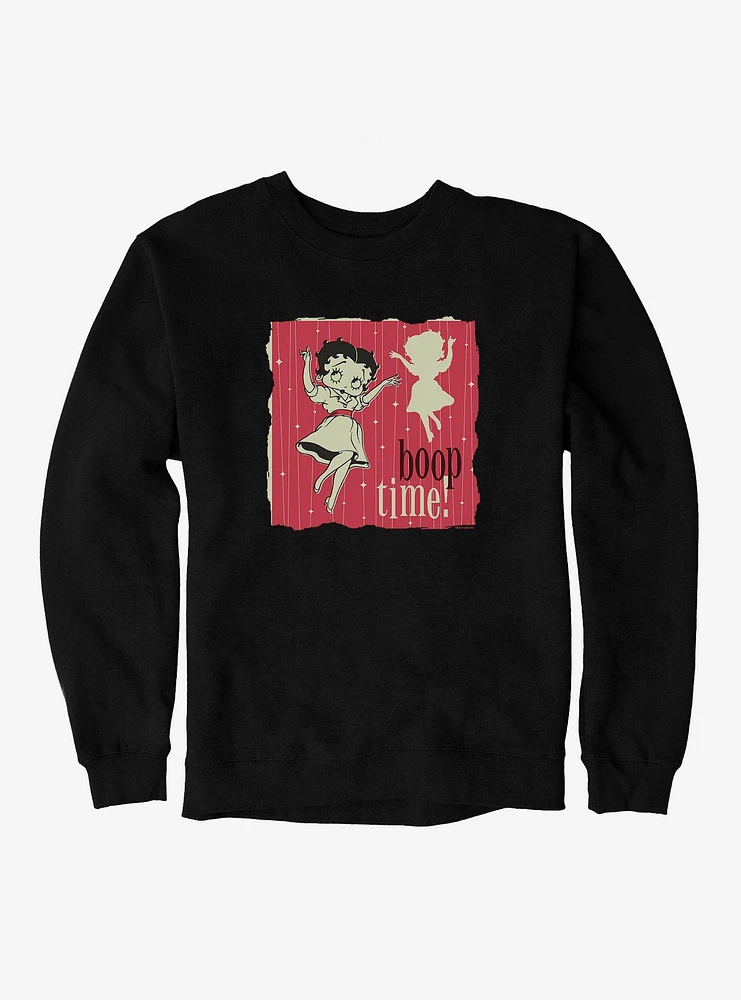 Betty Boop Time For A Sweatshirt