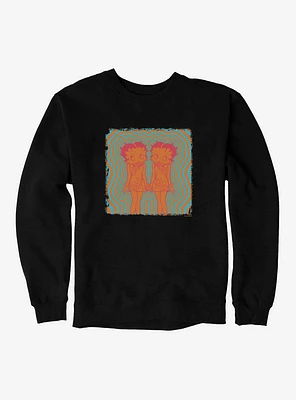 Betty Boop Groovy Kaleidoscope Sweatshirt