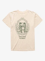 Hydrate Before You Diedrate Frog Portrait Mineral Wash T-Shirt