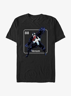 Marvel Spider-Man Periodic V Venom T-Shirt