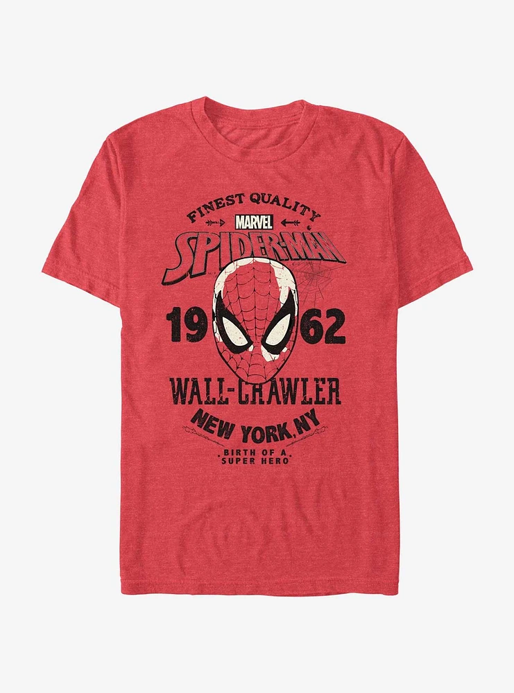 Marvel Spider-Man Wall Crawler Spidey T-Shirt