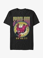 Marvel Spider-Man Spider Swing Circle T-Shirt