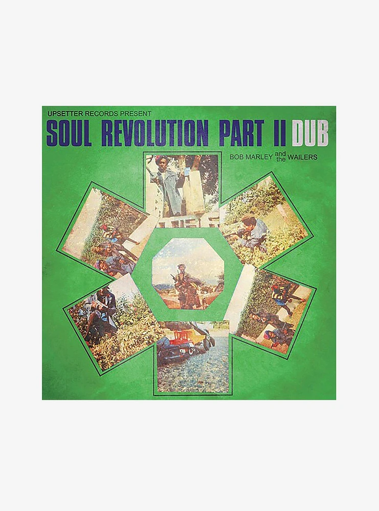 Bob Marley & The Wailers Soul Revolution Part II Dub Green Splatter Vinyl LP