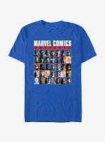 Marvel Comics Avengers Characters T-Shirt