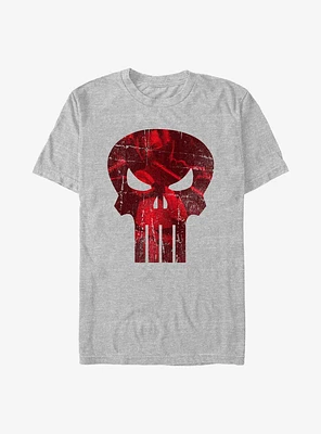 Marvel Punisher Logo Filled With Rage T-Shirt
