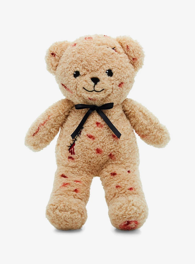 Bloody Teddy Bear Plush Backpack