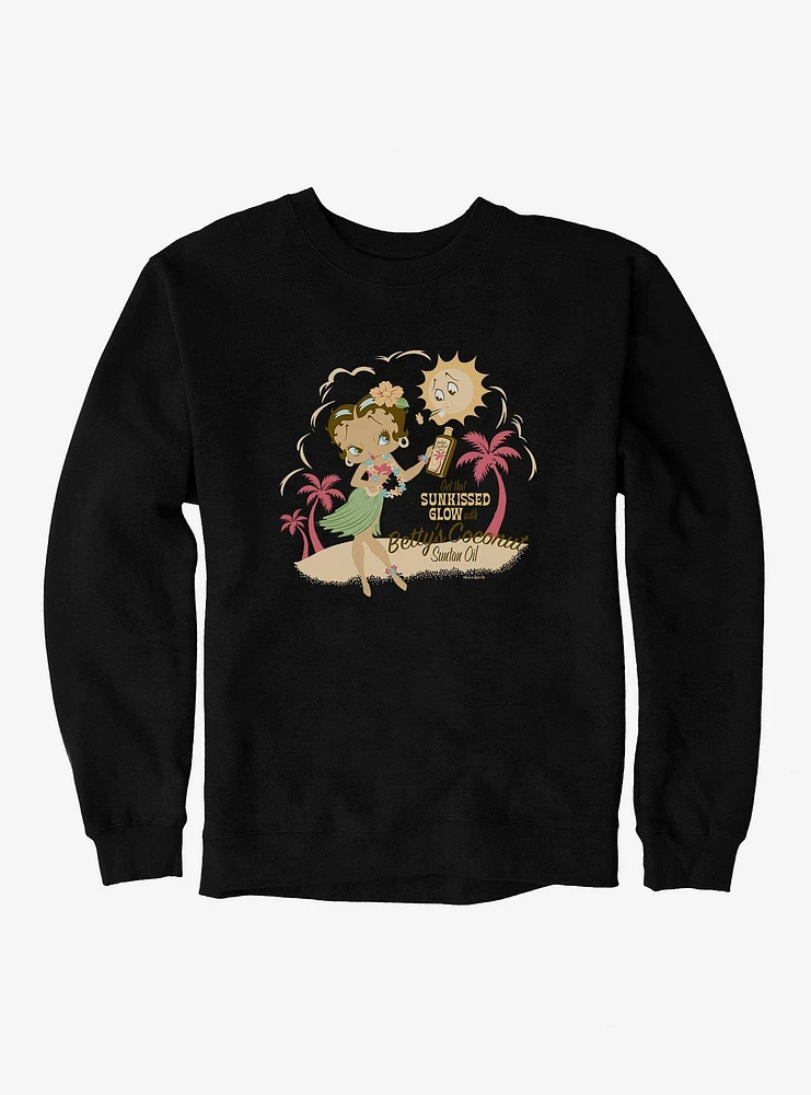 Betty Boop Sunkissed Glow Sweatshirt