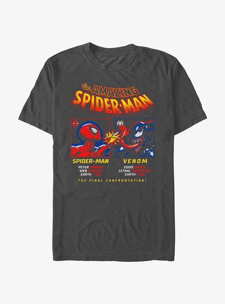 Marvel Spider-Man Spiderman V Venom T-Shirt