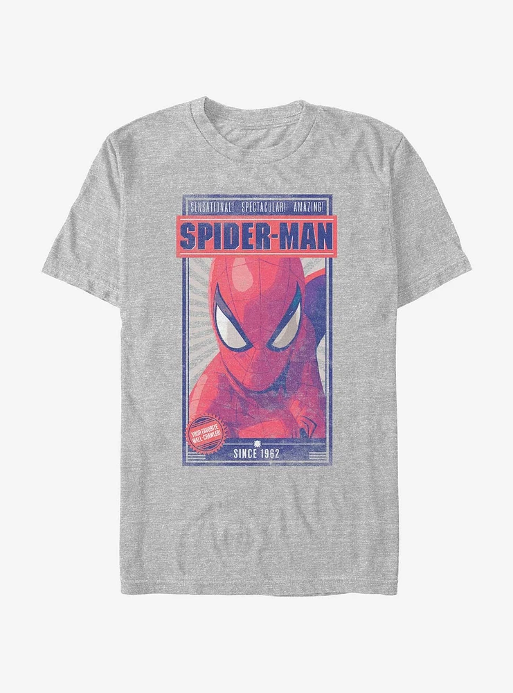 Marvel Spider-Man Spidey Poster T-Shirt