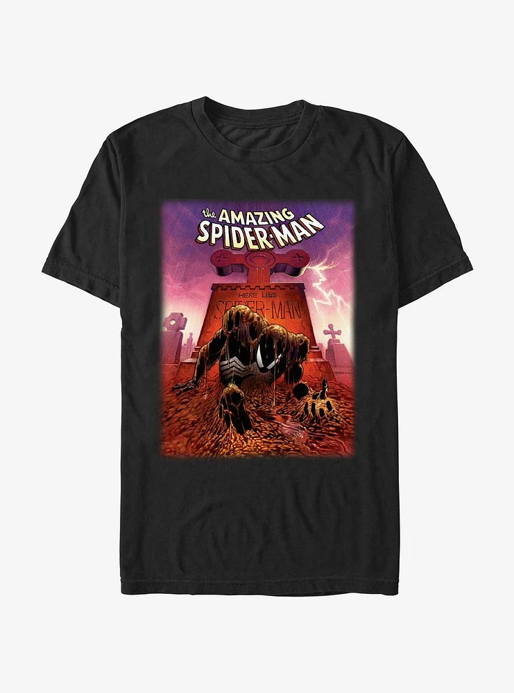 Marvel Spider-Man Spider Grave T-Shirt