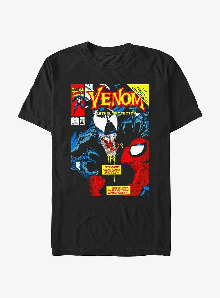Marvel Spider-Man Venom Face Off T-Shirt