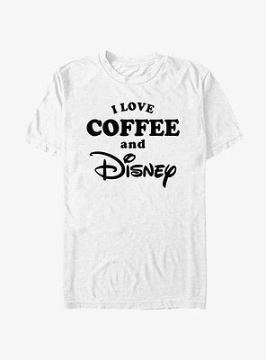 Disney I Love Coffee and T-Shirt