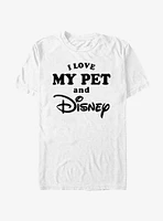 Disney I Love My Pet and T-Shirt