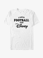 Disney I Love Football and T-Shirt